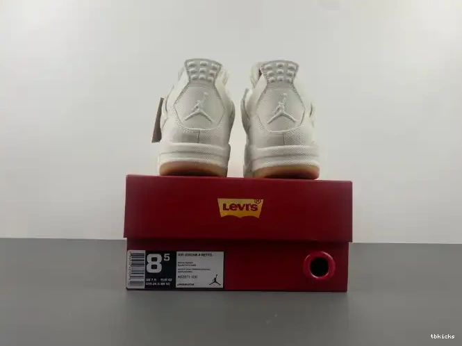 Reps TBK 4 x Air Jordan Levi's 'White' AO2571-100 0509